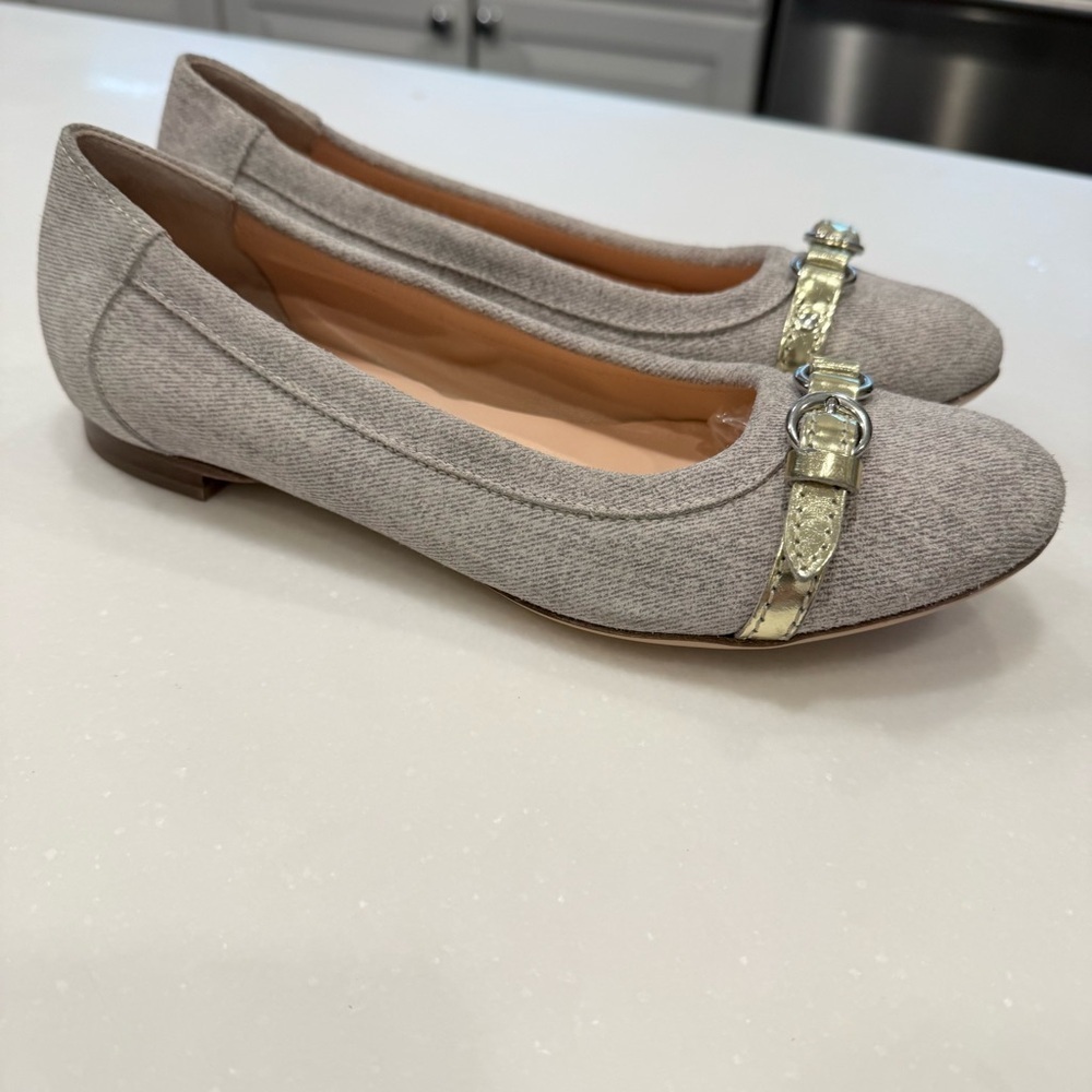 AGL Attilio Giusti Leombruni Monika Cap Toe Ballet Flats Shoes Sz US7 EU 37 - Picture 6 of 11